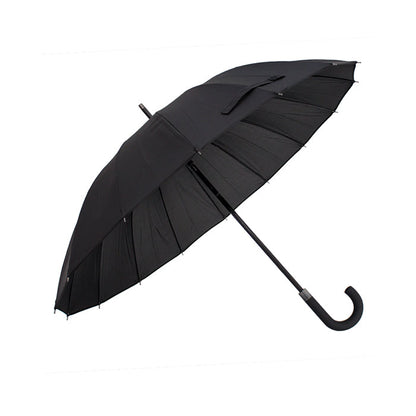 Guarda-Chuva Automático 1,22m | 16 Varas Anti-Vento CVT086 Preto- Chussol