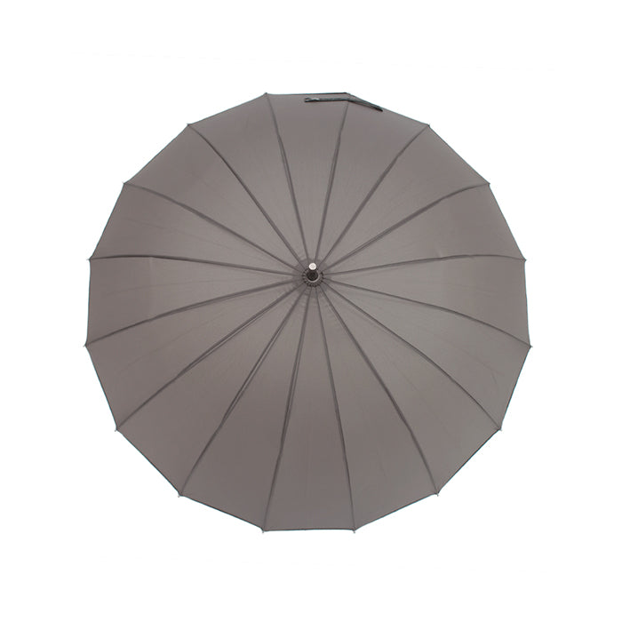 Guarda-Chuva Automático 1,10m | 16 Varas Anti-Vento Chussol | Cinza