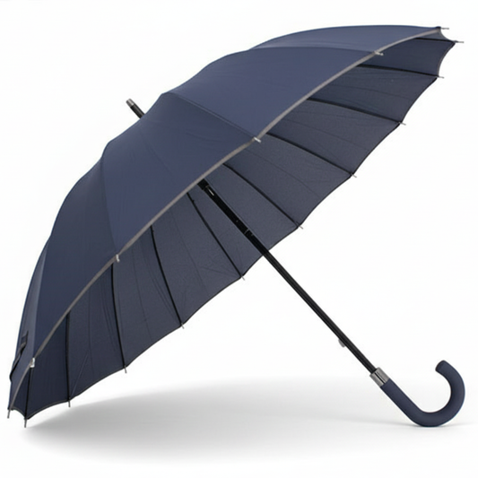 Guarda-Chuva Automático 1,10m | 16 Varas Anti-Vento Chussol | Azul