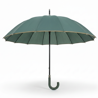 Guarda-Chuva Automático 1,10m | 16 Varas Anti-Vento Chussol | Verde