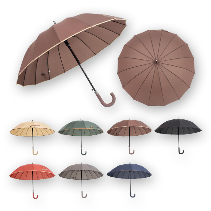Guarda-Chuva Automático 1,10m | 16 Varas Anti-Vento Chussol | Verde