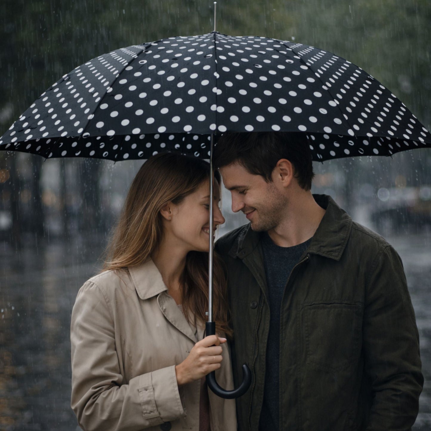 Guarda-Chuva Automático 1,10m | 12 Varas Anti-Vento Chussol | Preto