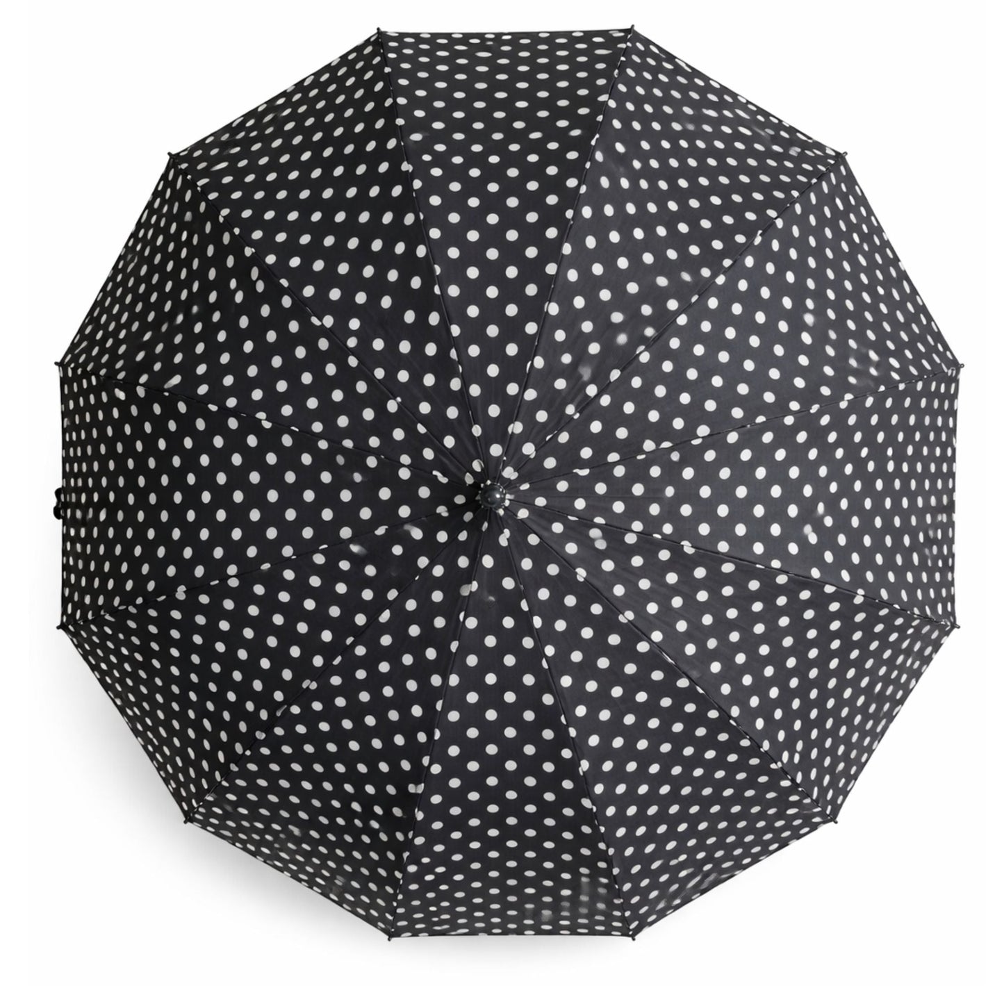 Guarda-Chuva Automático 1,10m | 12 Varas Anti-Vento Chussol | Preto