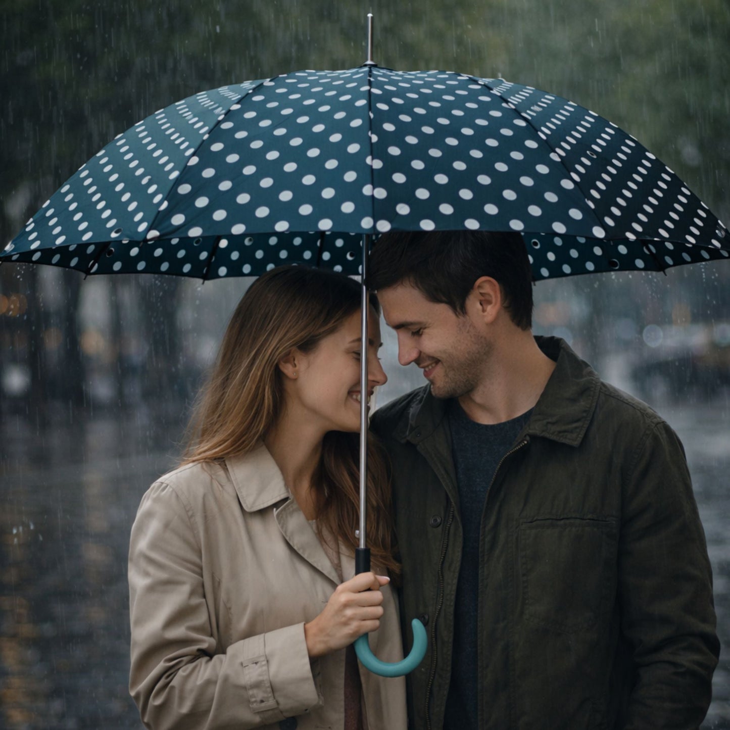 Guarda-Chuva Automático 1,10m | 12 Varas Anti-Vento Chussol | Verde