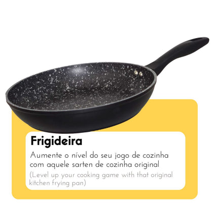 Frigideira Granito Indução Preta Otyma-5605169057sp