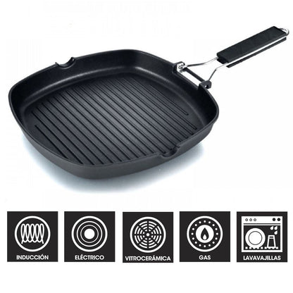 Grelhador Antiaderente Otyma Troia Preto -5605169054g