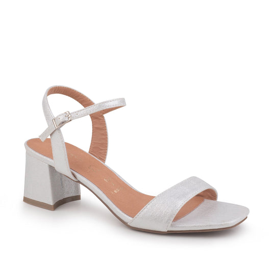 Casual Women's Sandals Silver Beshoes-151mr18