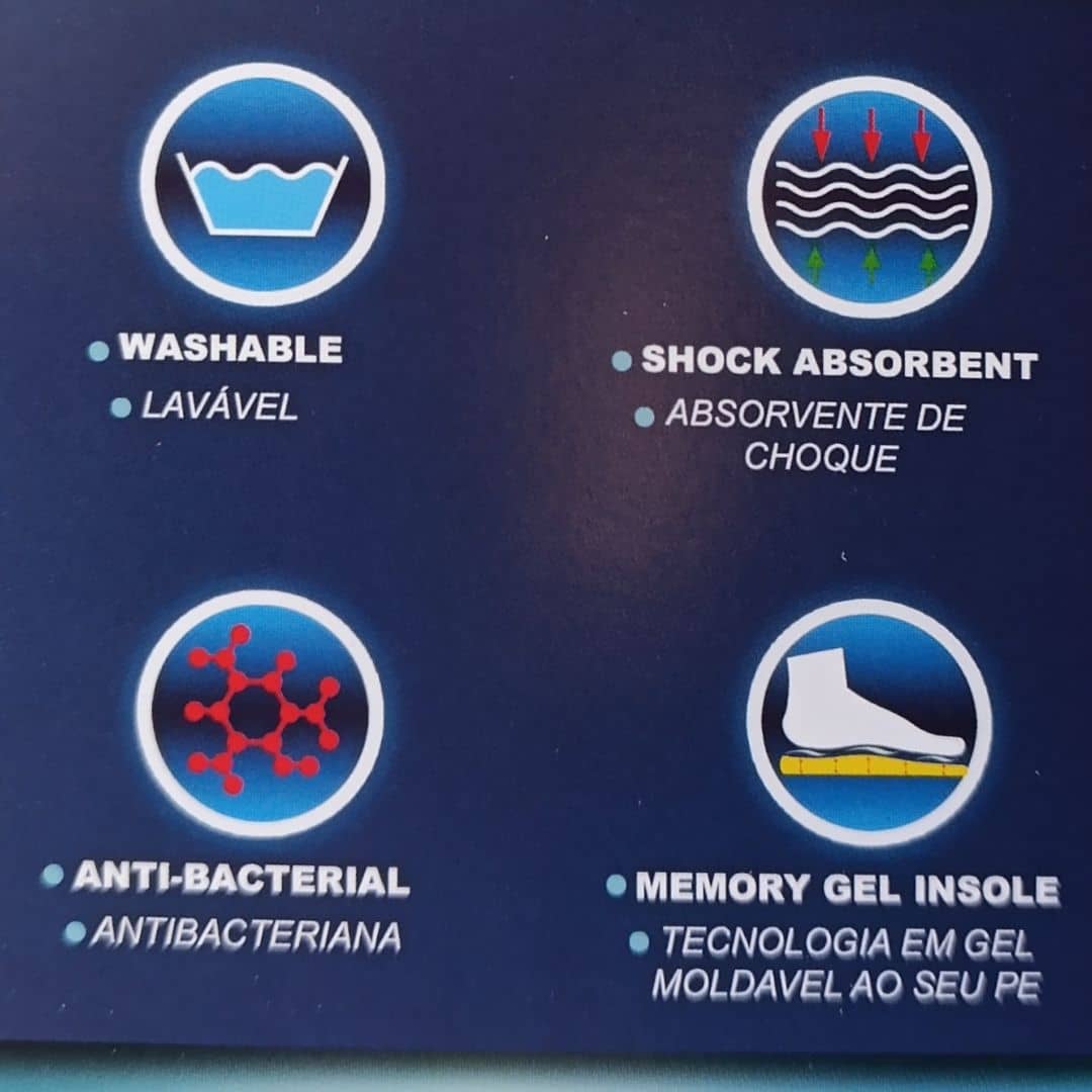 Palmilhas Memoria Azul Beppi-1000858