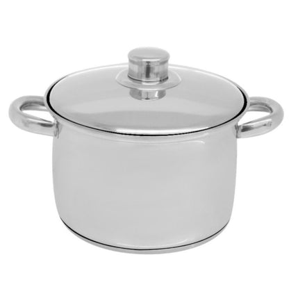 Panela Hoyca Aço Inoxidável | Base Tricamada 4,3mm  - 28cm