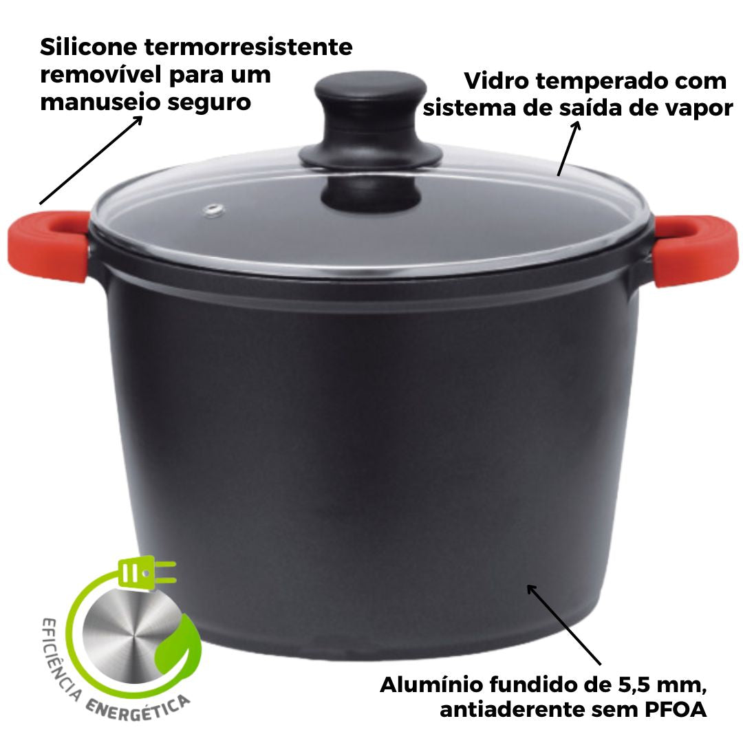 Panela Antiaderente Otyma Troia Preto -5605169057p