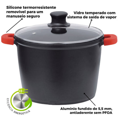 Panela Antiaderente Otyma Troia Preto -5605169057p