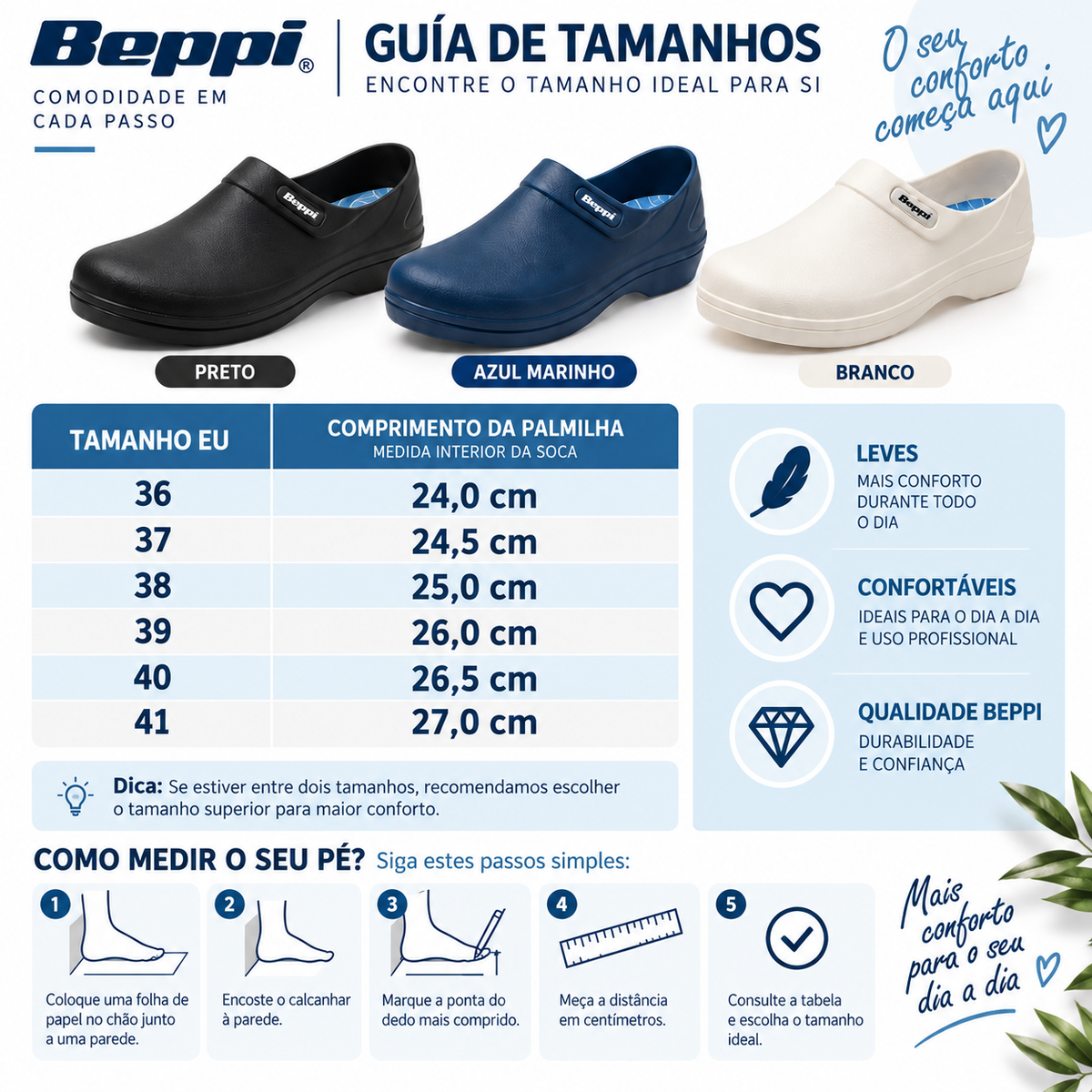 Socas Conforto Mulher Preto Beppi detalhe 7