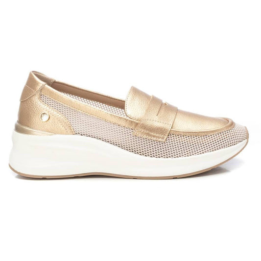 Sapato Pele Vegan Mulher Dourado Refresh-14370702
