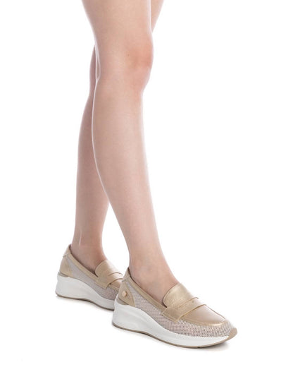 Sapato Pele Vegan Mulher Dourado Refresh-14370702