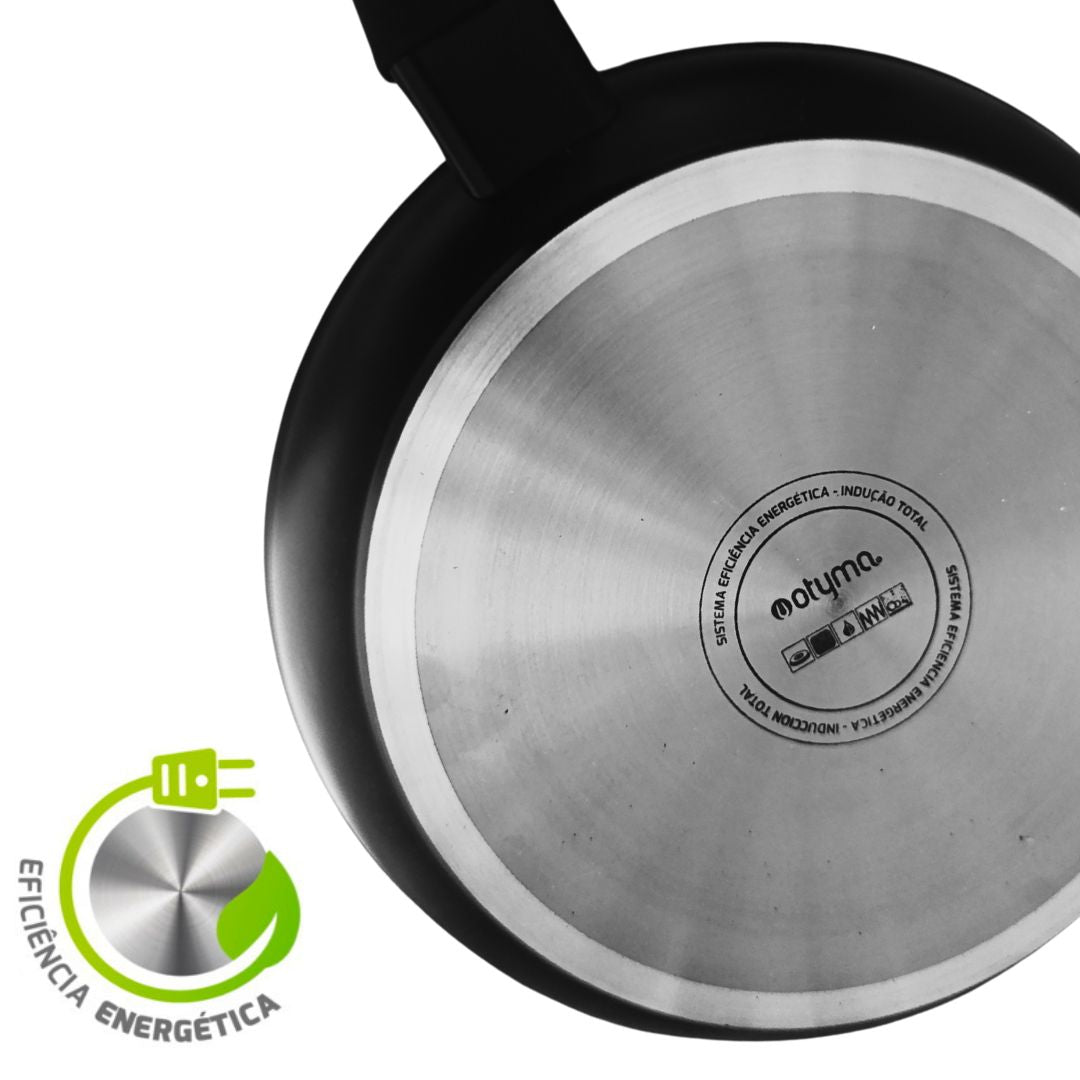 Frigideira Antiaderente Otyma Bari Preta -560516906sb