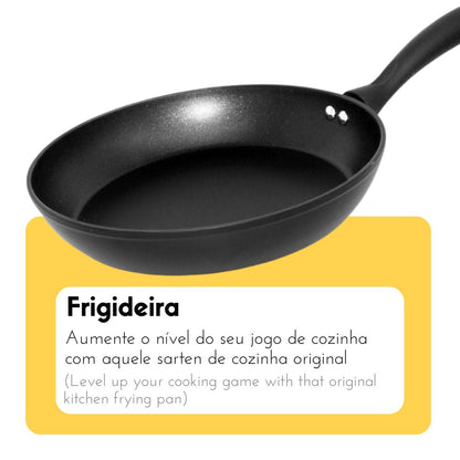 Frigideira Antiaderente Otyma Bari Preta -560516906sb