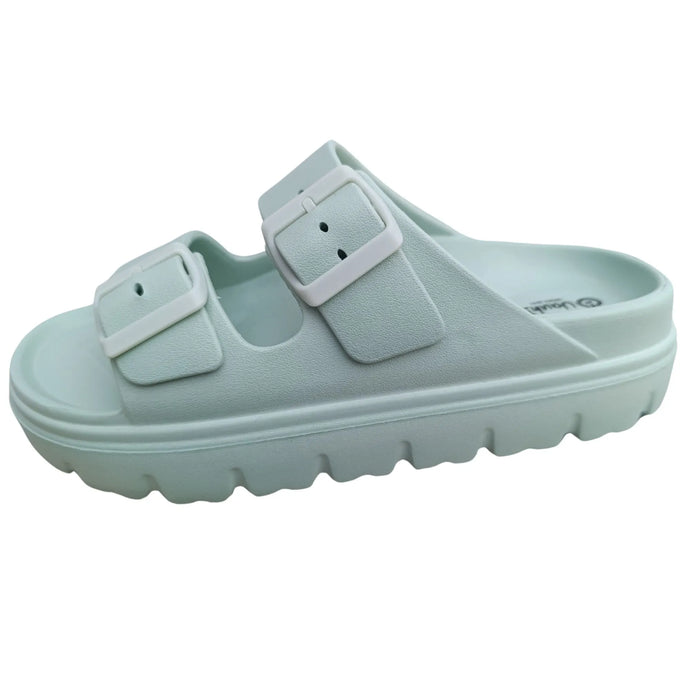 Uauh®-2151sh68v Green Cloud Flip Flops for Women